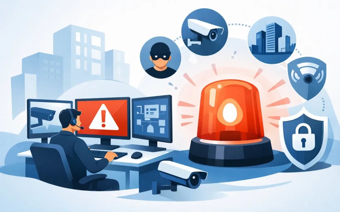 Monitoreo de alarmas para empresas