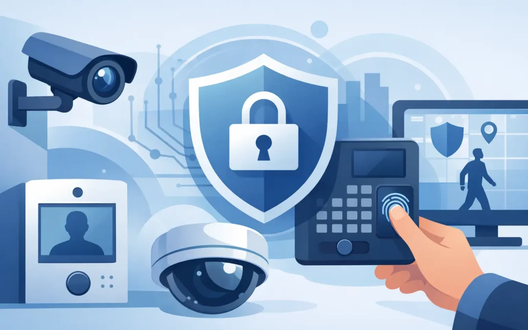 Seguridad electrónica para control real
