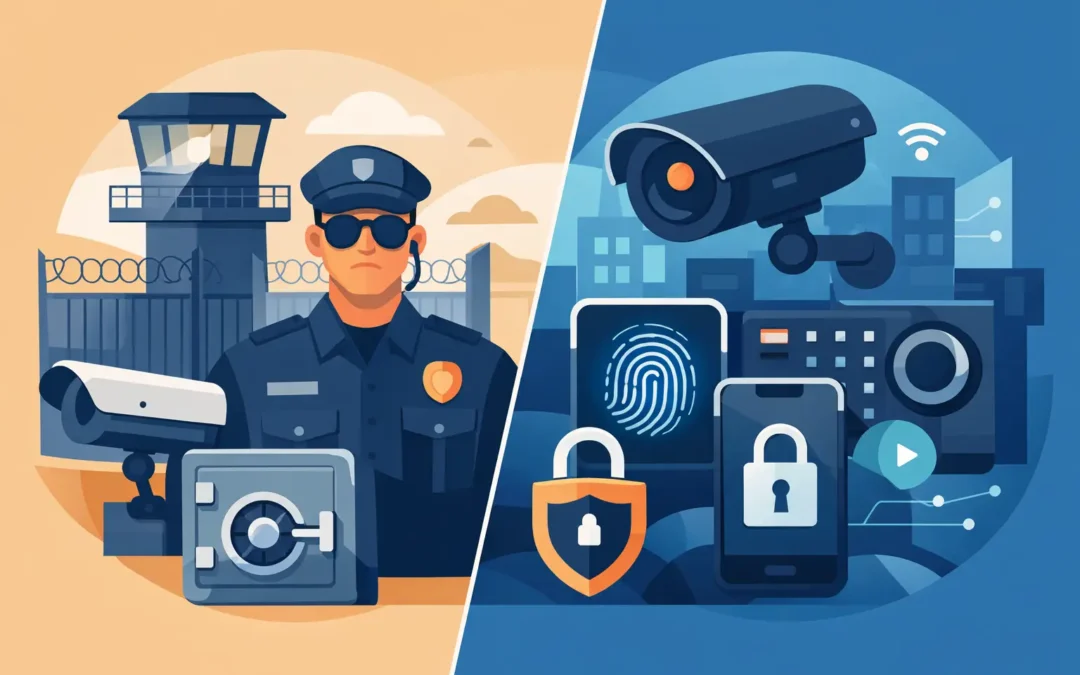Seguridad física vs electrónica: qué conviene