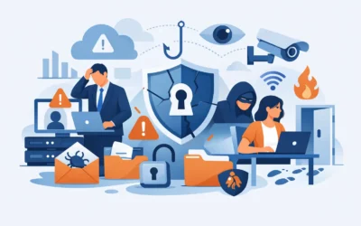 8 errores comunes en seguridad empresarial