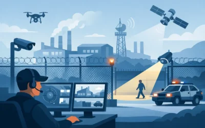 Cómo mejorar la vigilancia perimetral industrial