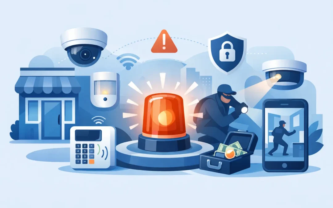 Tipos de alarmas para negocios más eficaces